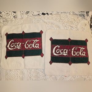 Coca Cola Wash Cloth, Old Stock, Vintage Coca-Cola